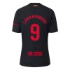 Maillot de Supporter FC Barcelone Lewandowski 9 Extérieur 2024-25 Pour Enfant